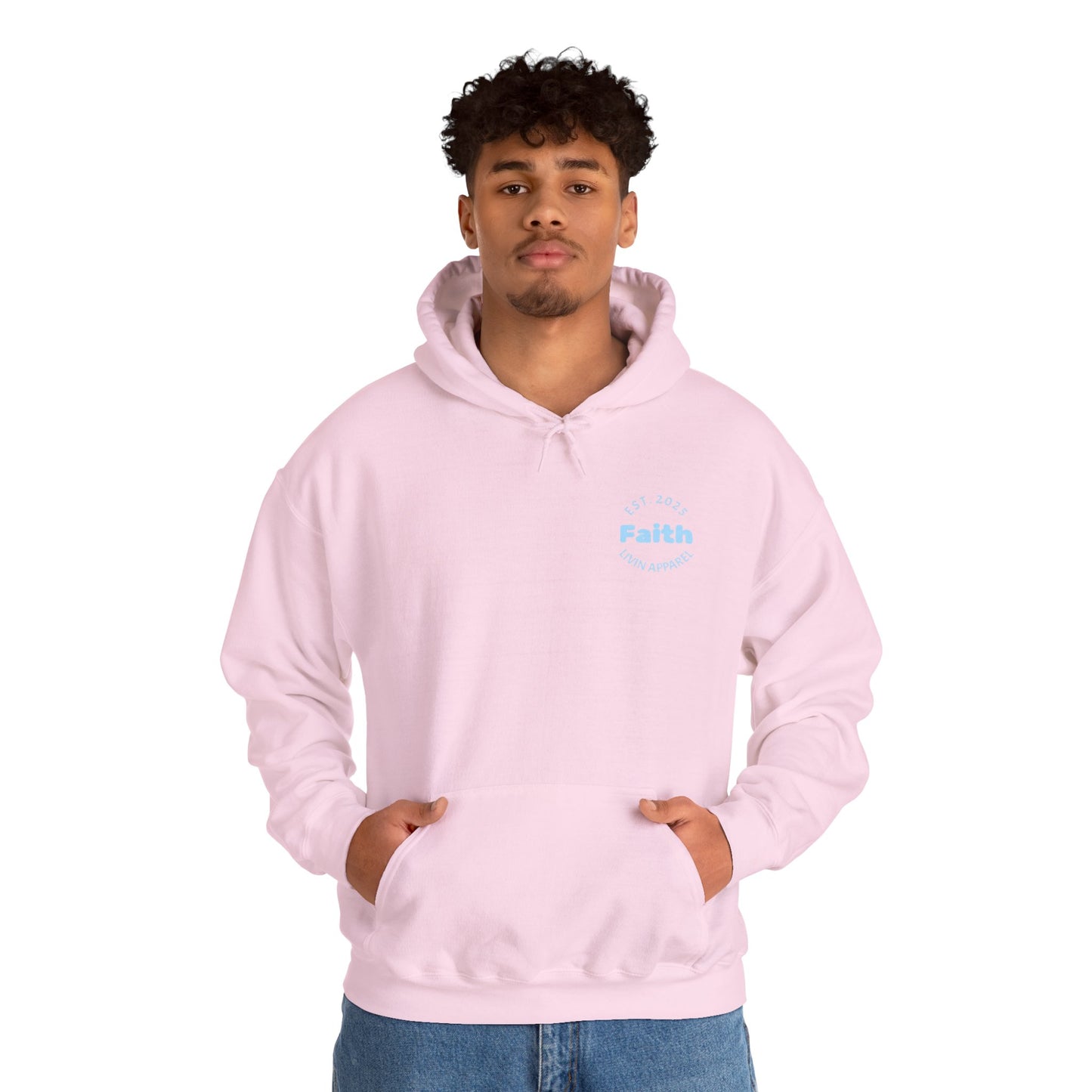 Faith over Fear Unisex Hooded Sweatshirt | Comfortable Everyday Wear | Inspirational Gift | Perfect for All Occasions