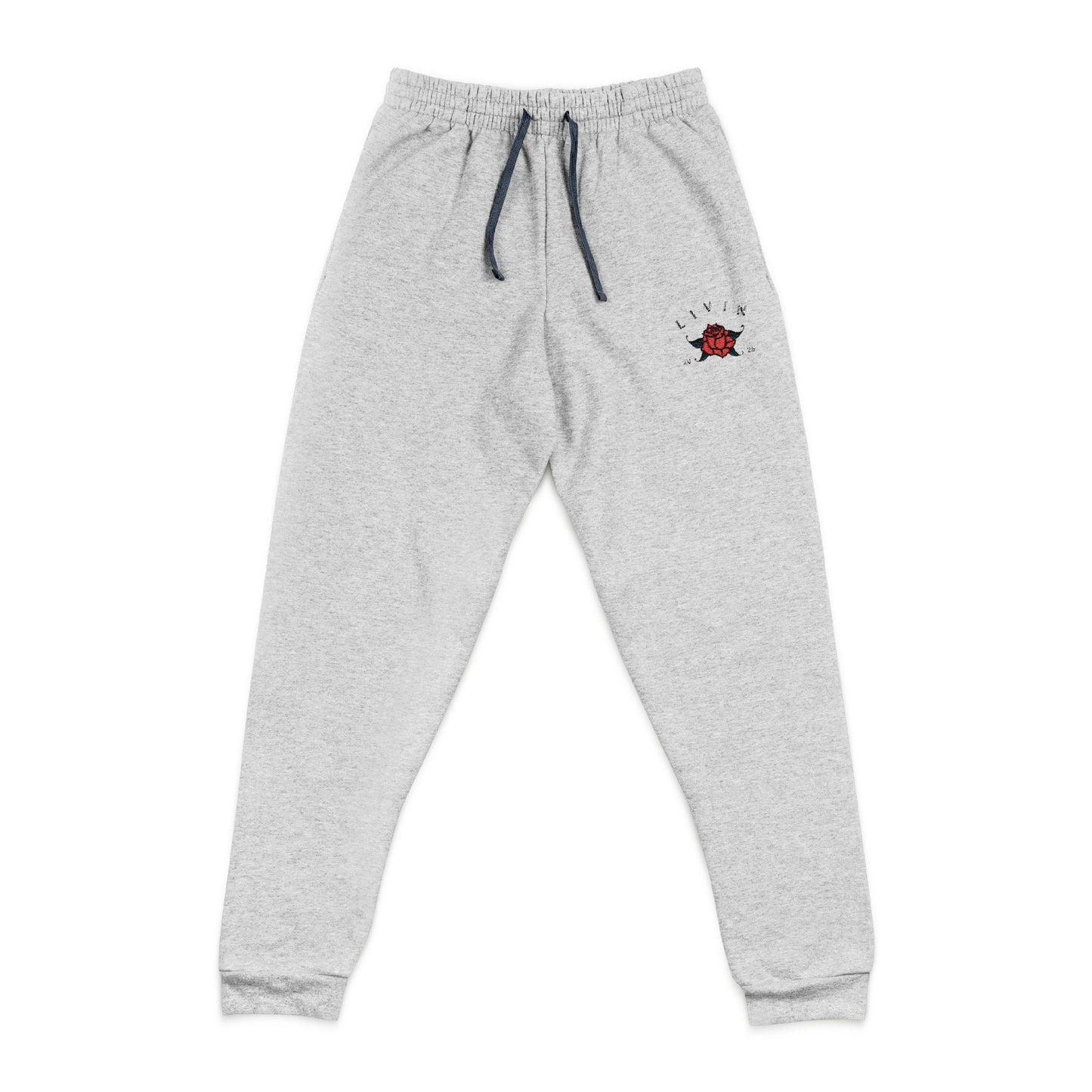 Cozy Embroidered Unisex Joggers - Perfect for Relaxing, Gym Wear, Casual Outfits, Lounging, Gifts