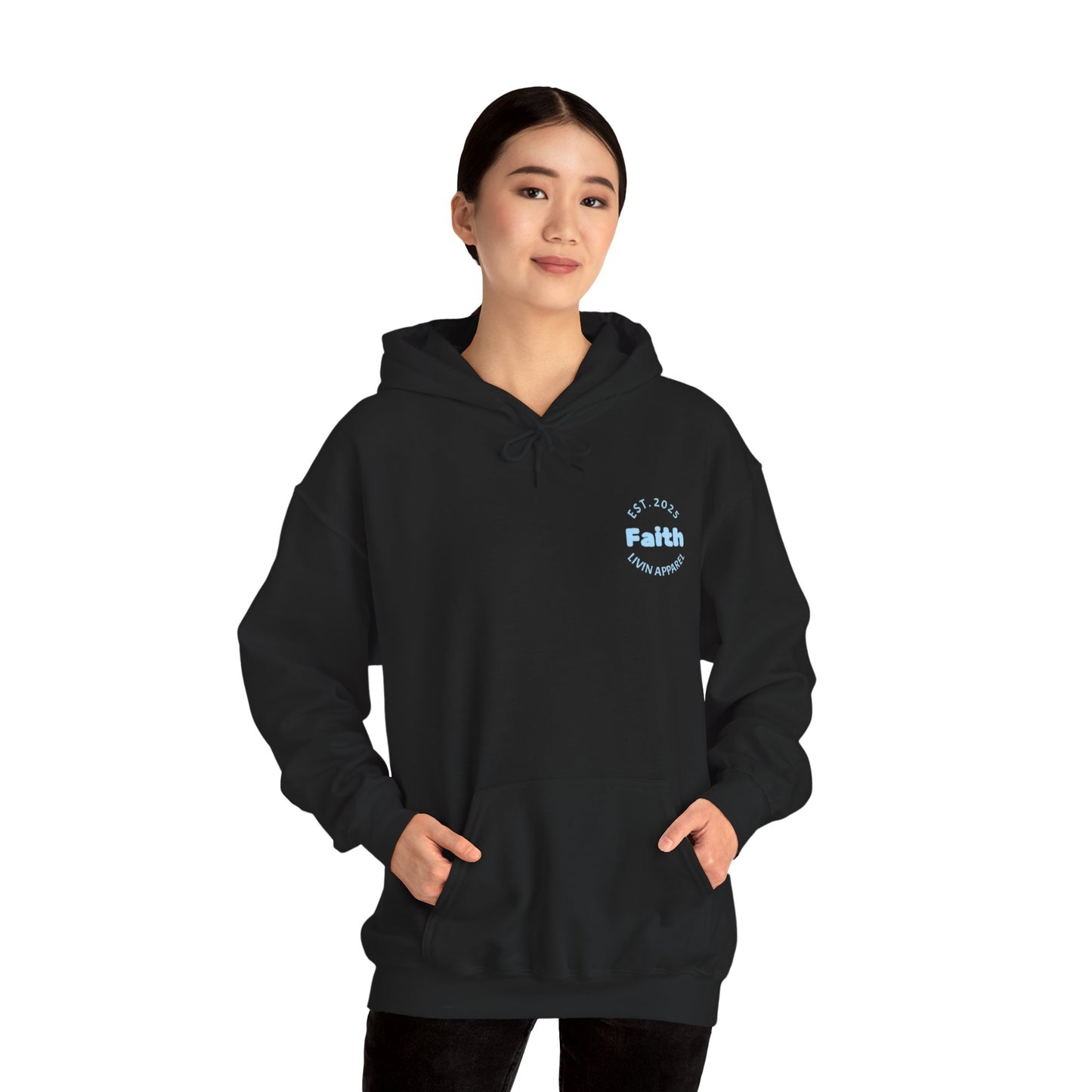 Faith over Fear Unisex Hooded Sweatshirt | Comfortable Everyday Wear | Inspirational Gift | Perfect for All Occasions