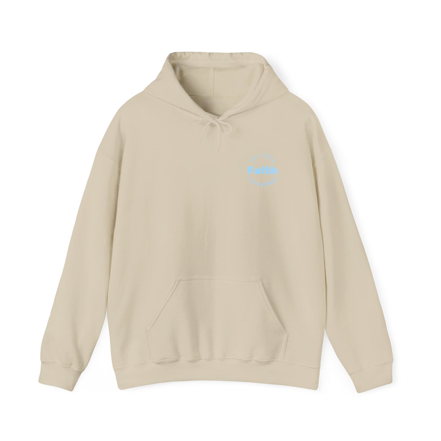 Faith over Fear Unisex Hooded Sweatshirt | Comfortable Everyday Wear | Inspirational Gift | Perfect for All Occasions