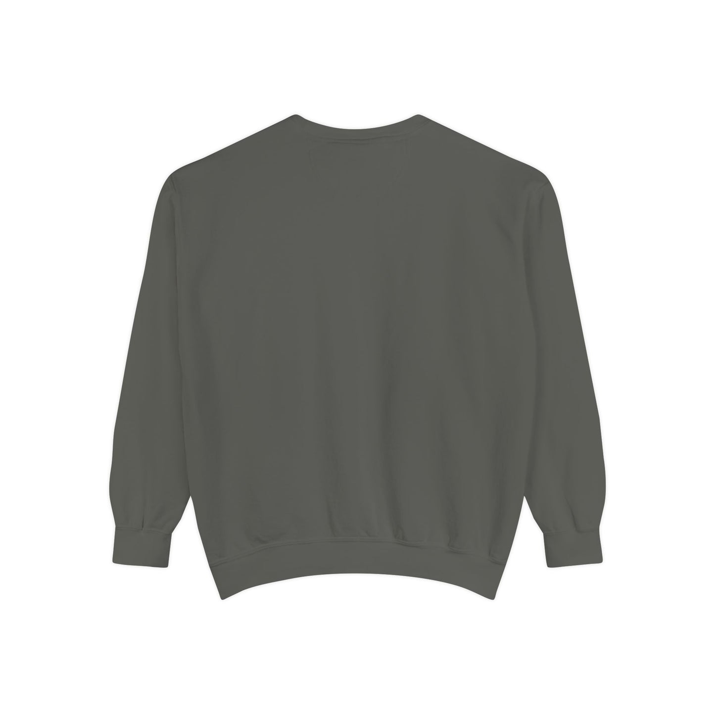 Casual Sweatshirt - 'LIVIN' Garment-Dyed Comfort for Every Day, Perfect for Weekends, Cozy Layering, Gift for Friends, Relaxed Vibe