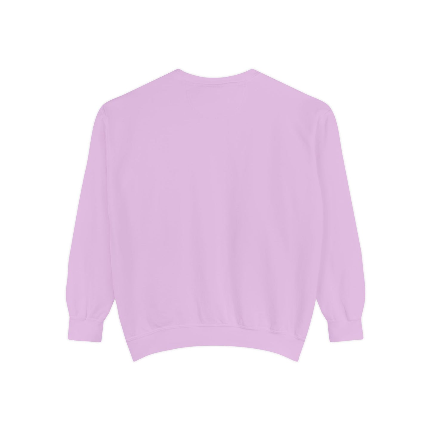 Casual Sweatshirt - 'LIVIN' Garment-Dyed Comfort for Every Day, Perfect for Weekends, Cozy Layering, Gift for Friends, Relaxed Vibe