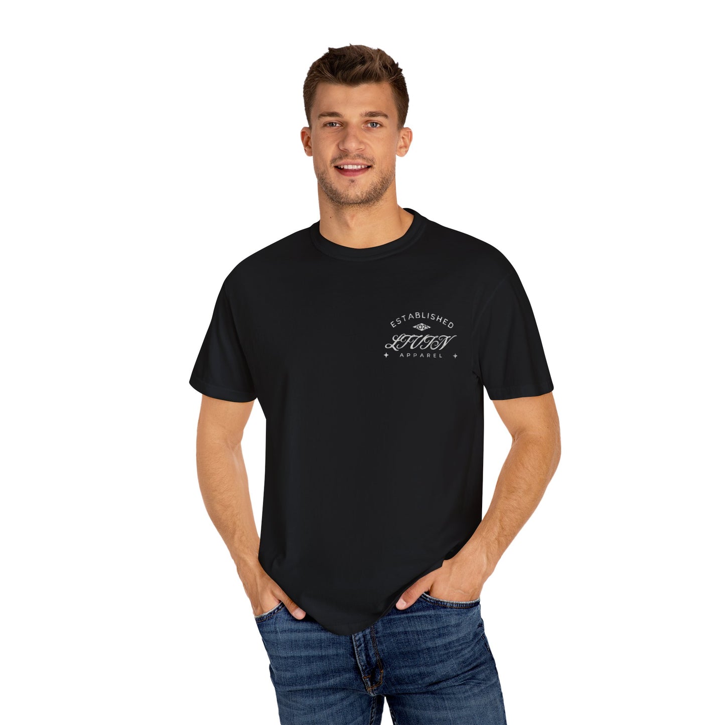 Unisex Garment-Dyed T-Shirt, Trendy Christian Tee, Stylish Faith Apparel, Comfortable Everyday Wear, Inspirational Gift, Casual Outfit