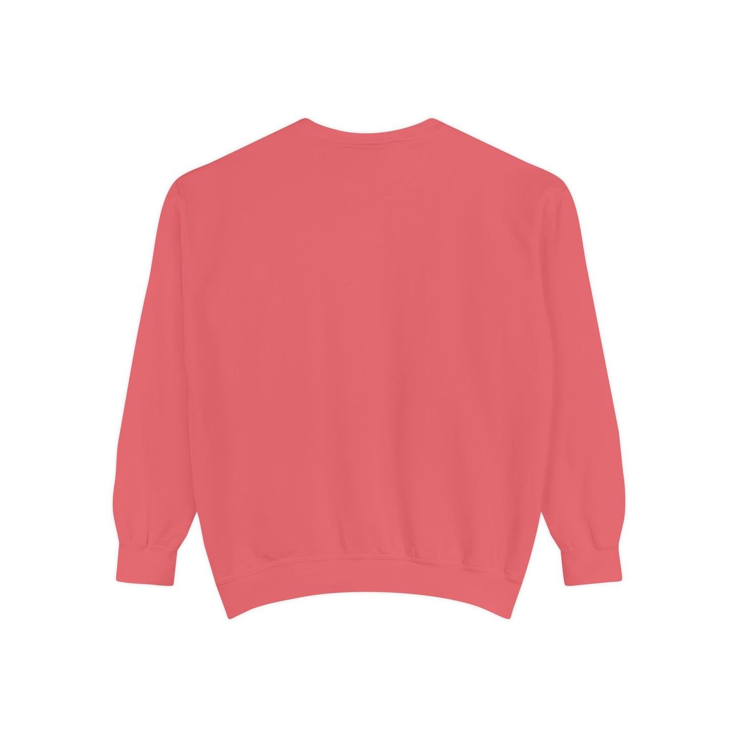 Casual Sweatshirt - 'LIVIN' Garment-Dyed Comfort for Every Day, Perfect for Weekends, Cozy Layering, Gift for Friends, Relaxed Vibe