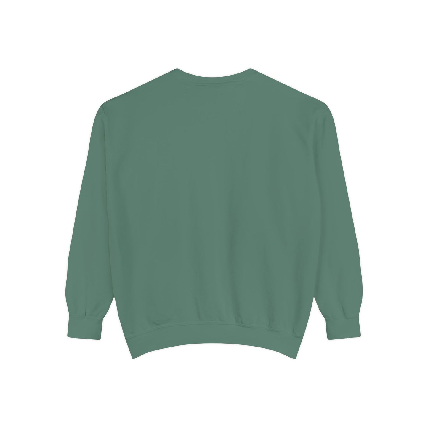 Casual Sweatshirt - 'LIVIN' Garment-Dyed Comfort for Every Day, Perfect for Weekends, Cozy Layering, Gift for Friends, Relaxed Vibe