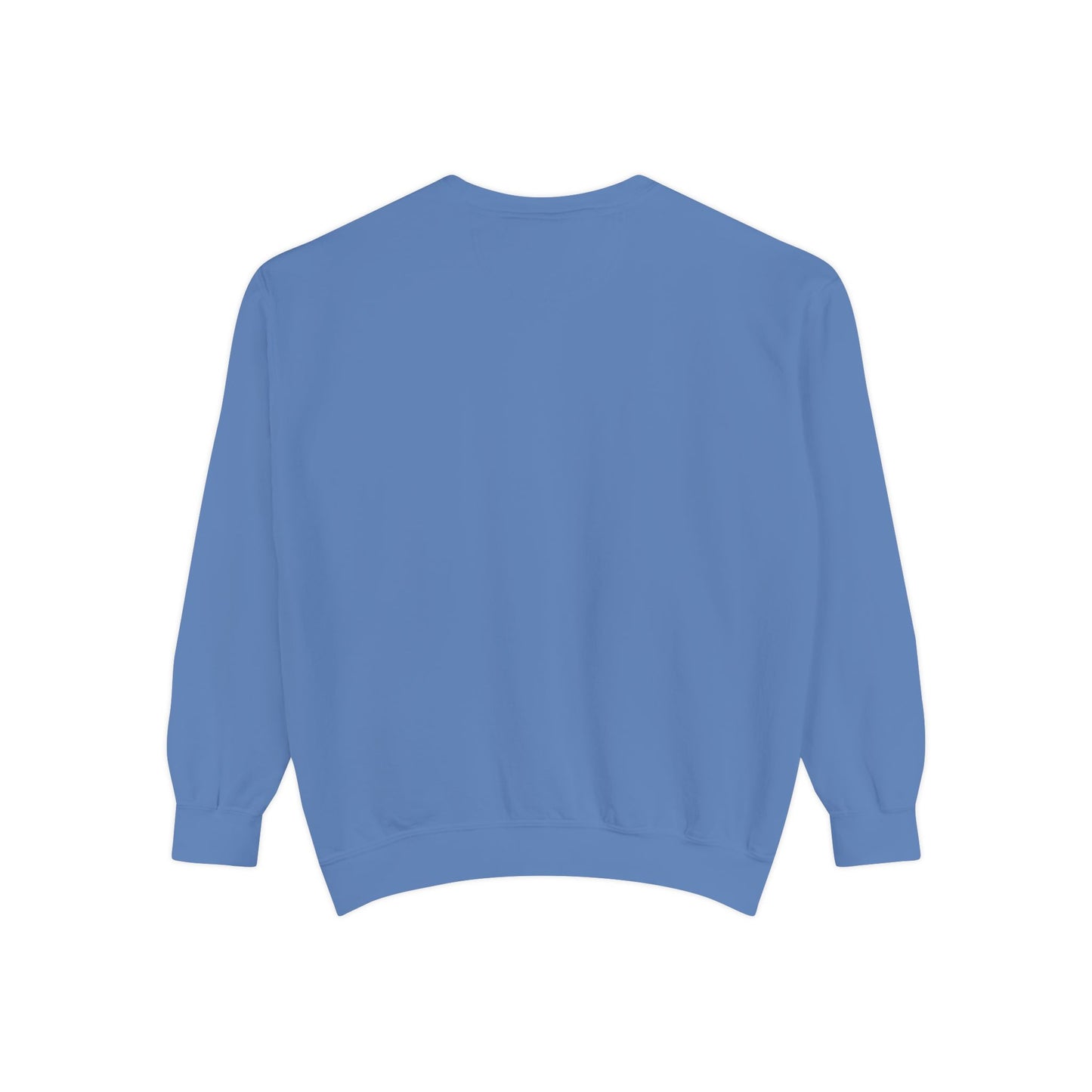 Casual Sweatshirt - 'LIVIN' Garment-Dyed Comfort for Every Day, Perfect for Weekends, Cozy Layering, Gift for Friends, Relaxed Vibe
