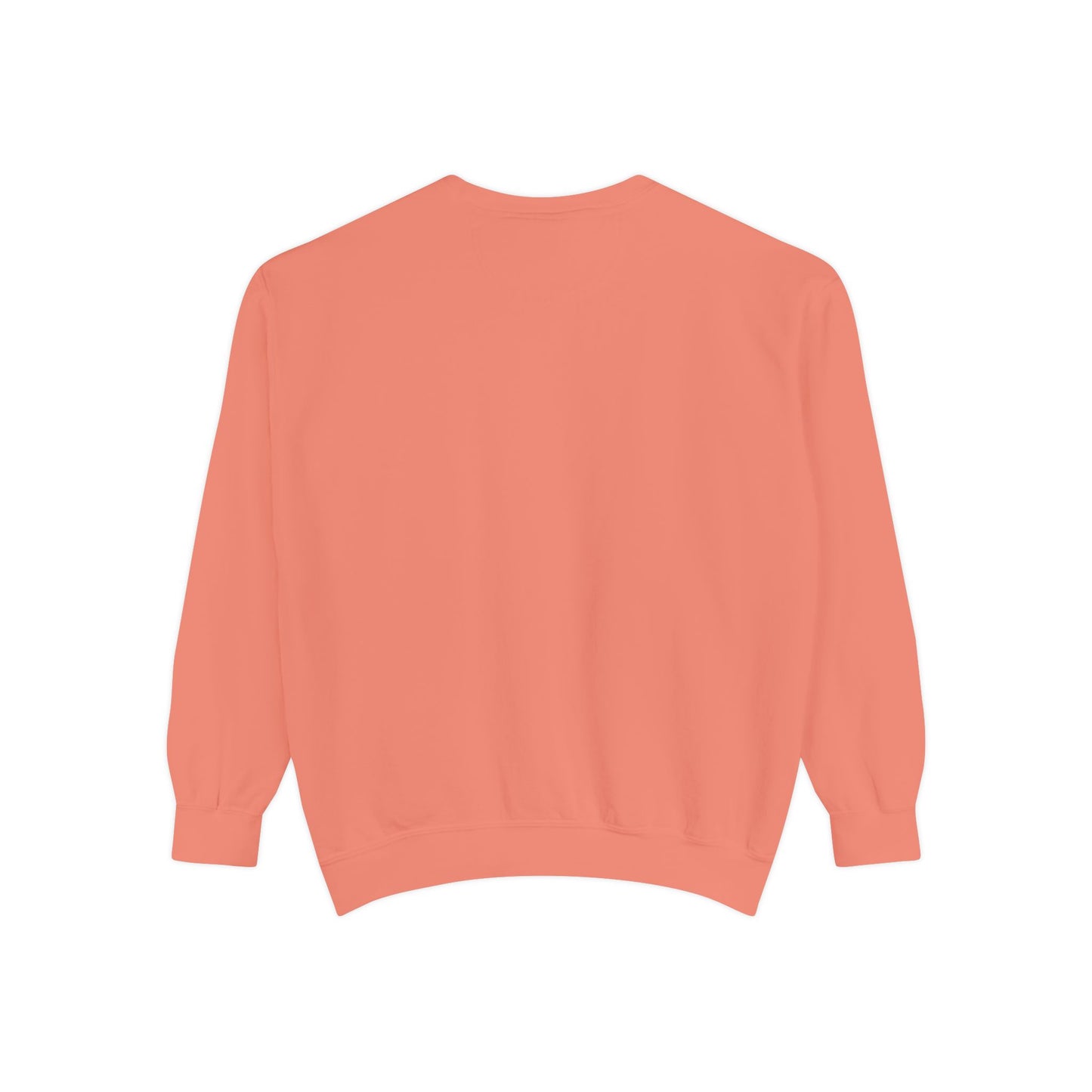 Casual Sweatshirt - 'LIVIN' Garment-Dyed Comfort for Every Day, Perfect for Weekends, Cozy Layering, Gift for Friends, Relaxed Vibe