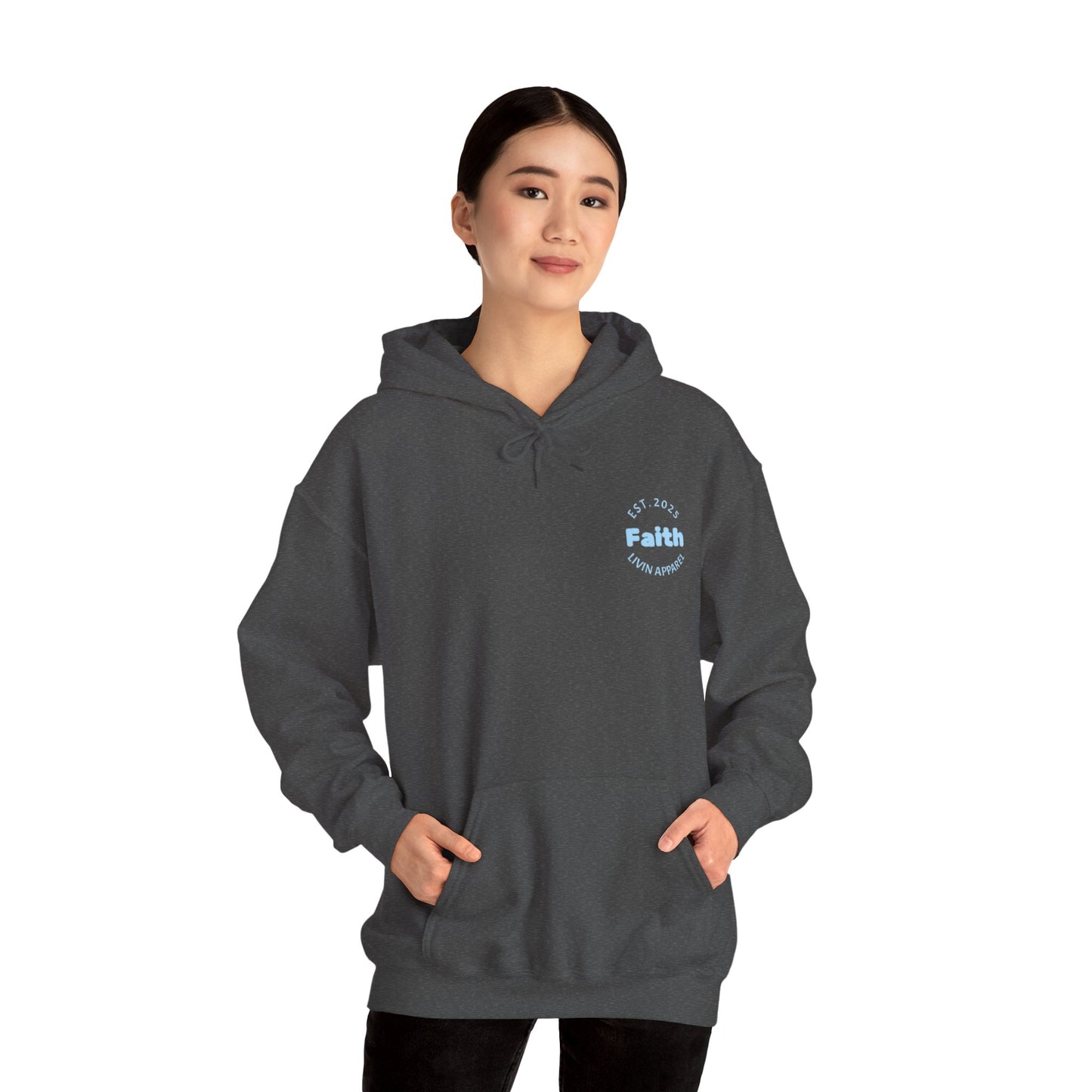Faith over Fear Unisex Hooded Sweatshirt | Comfortable Everyday Wear | Inspirational Gift | Perfect for All Occasions
