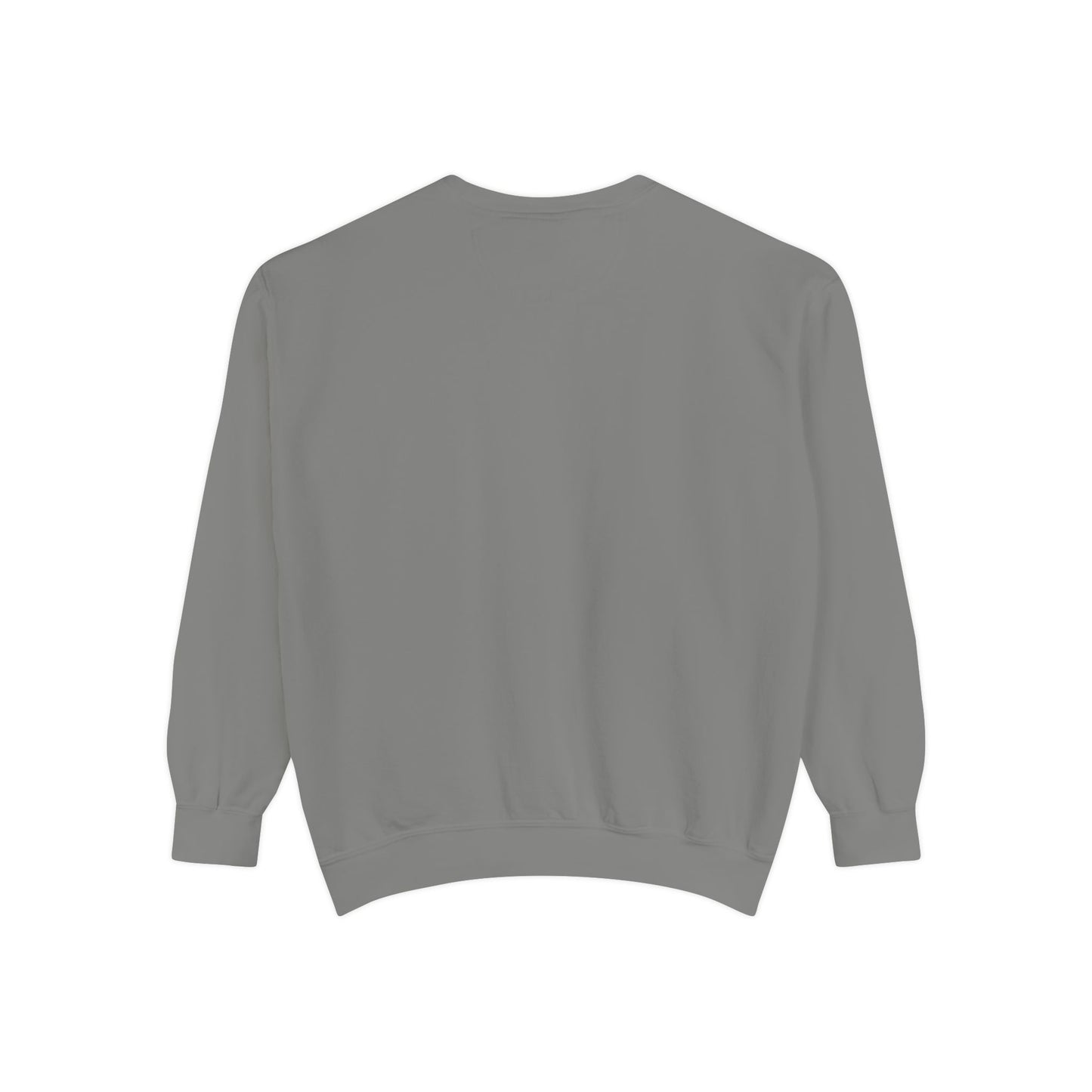 Casual Sweatshirt - 'LIVIN' Garment-Dyed Comfort for Every Day, Perfect for Weekends, Cozy Layering, Gift for Friends, Relaxed Vibe