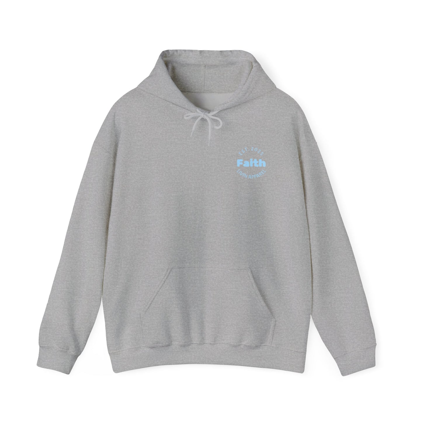 Faith over Fear Unisex Hooded Sweatshirt | Comfortable Everyday Wear | Inspirational Gift | Perfect for All Occasions