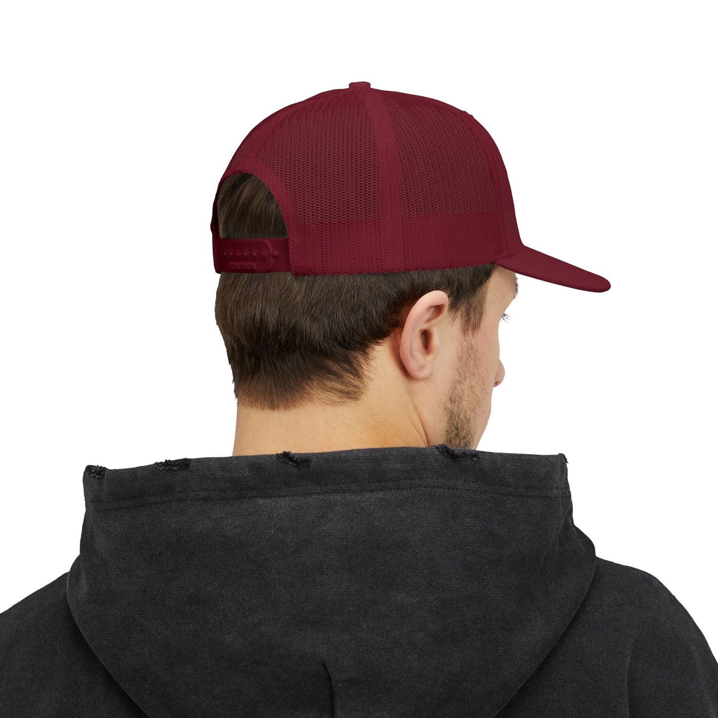 Stylish Embroidered Snapback Trucker Cap, Adjustable Baseball Hat, Casual Streetwear, Gift for Him, Summer Essential