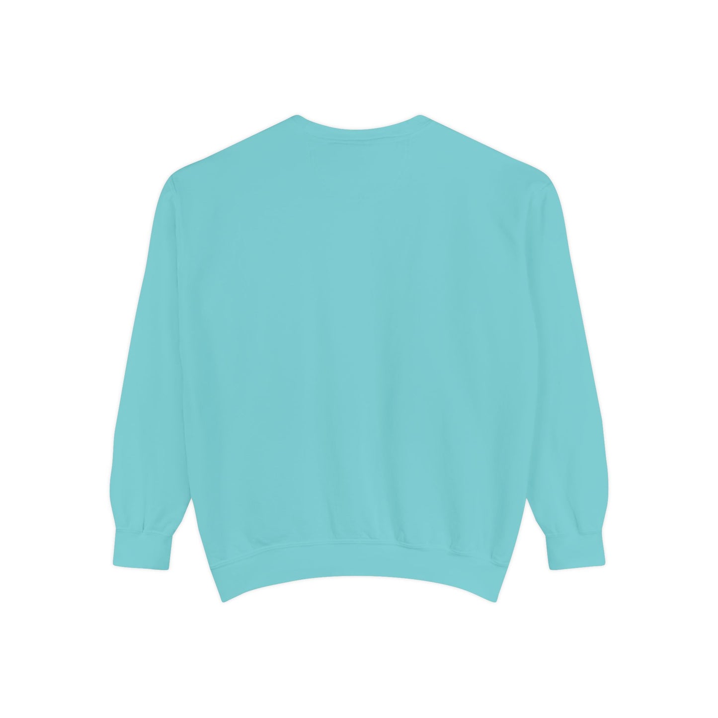 Casual Sweatshirt - 'LIVIN' Garment-Dyed Comfort for Every Day, Perfect for Weekends, Cozy Layering, Gift for Friends, Relaxed Vibe