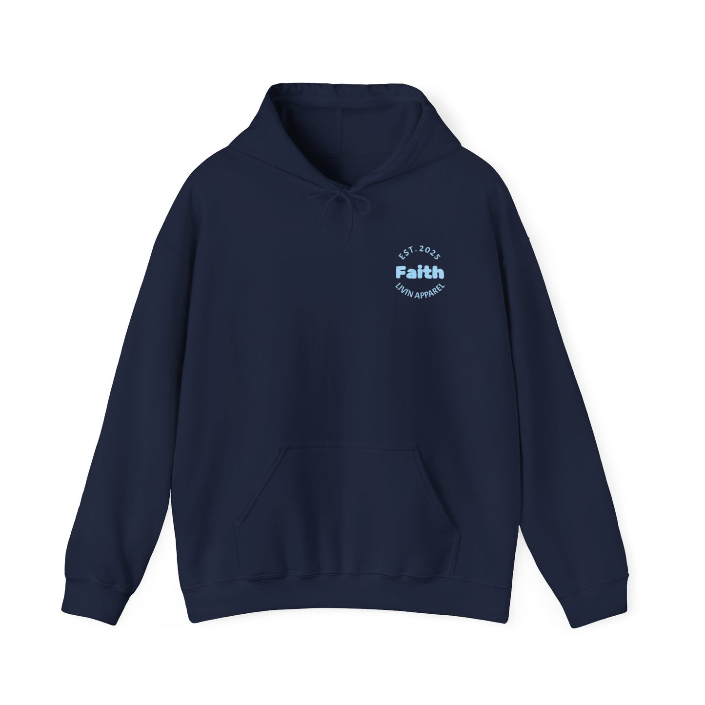 Faith over Fear Unisex Hooded Sweatshirt | Comfortable Everyday Wear | Inspirational Gift | Perfect for All Occasions