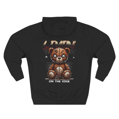 Cozy Graphic Hoodie with 'LIVIN' Design | Perfect for Casual Wear, Gift for Friends, Street Style Inspired, Fall Fashion, Unisex Hoodie