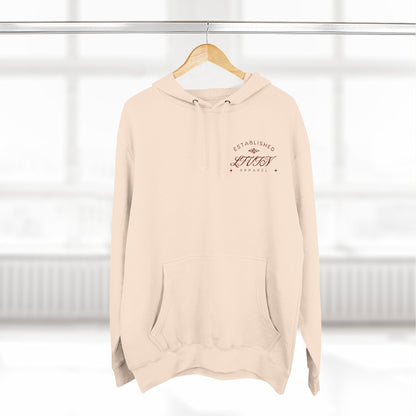 Chic Cherry Fleece Hoodie | Cozy Streetwear, Stylish Gift, Casual Outfit, Fall Fashion, Everyday Comfort