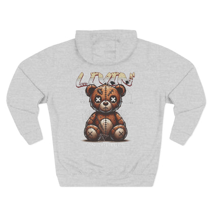 Cozy Graphic Hoodie with 'LIVIN' Design | Perfect for Casual Wear, Gift for Friends, Street Style Inspired, Fall Fashion, Unisex Hoodie