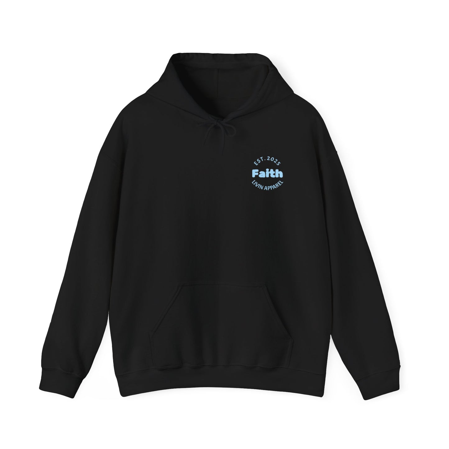 Faith over Fear Unisex Hooded Sweatshirt | Comfortable Everyday Wear | Inspirational Gift | Perfect for All Occasions