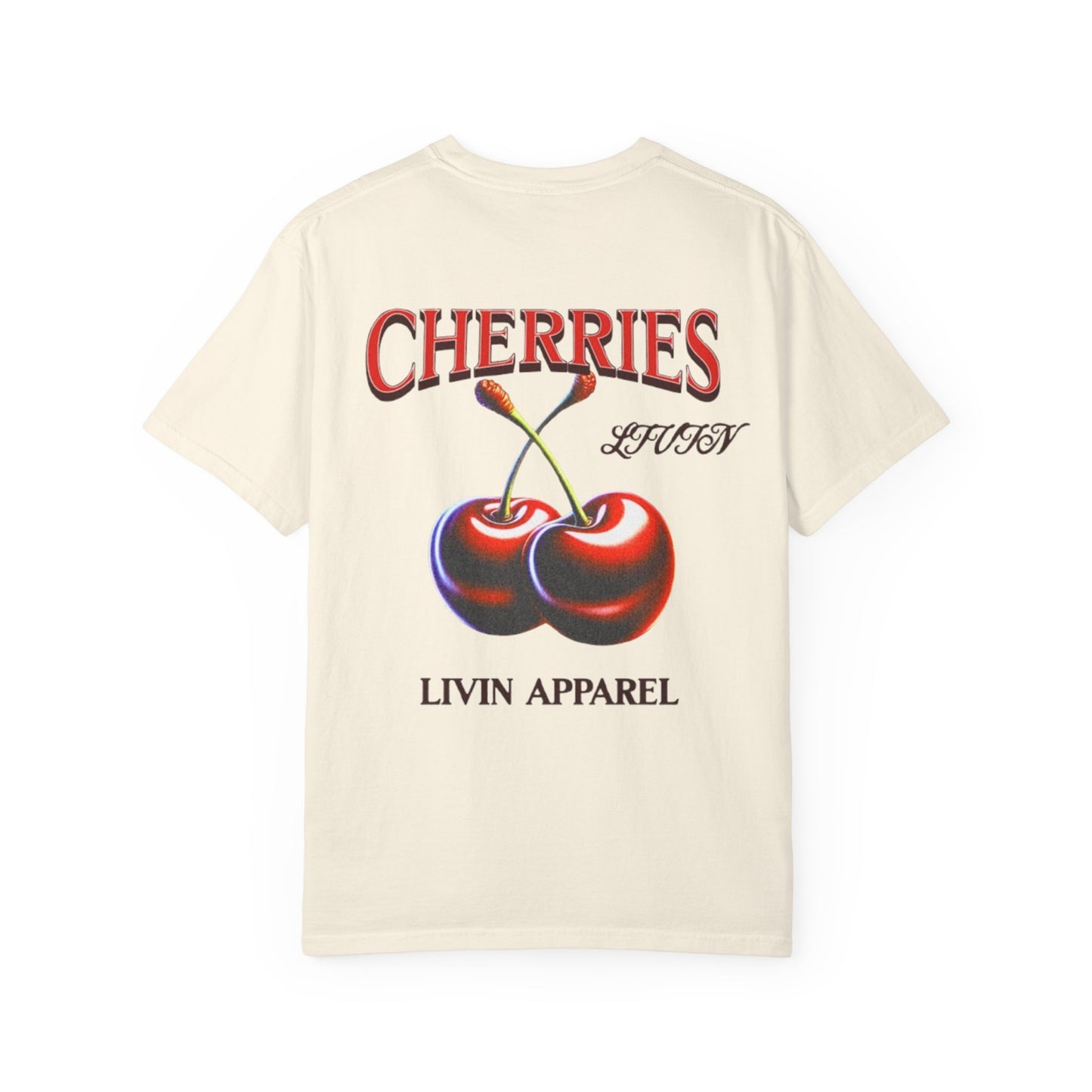 Vintage-Inspired Cherry Graphic T-Shirt, Unisex Tee, Cool Summer Top, Casual Streetwear, Gift for Fruit Lovers