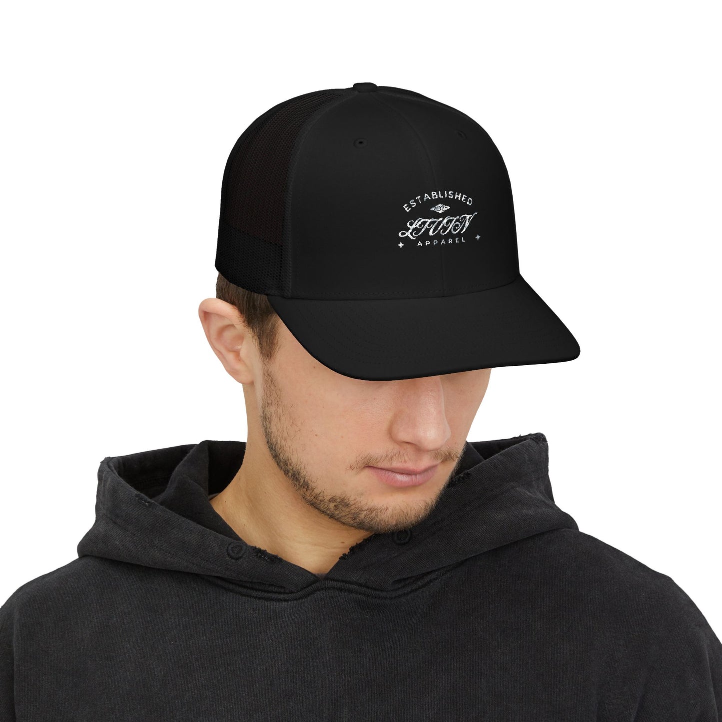 Stylish Embroidered Snapback Trucker Cap, Casual Headwear, Trendy Gift, Outdoor Accessories, Summer Fashion, Unisex Cap