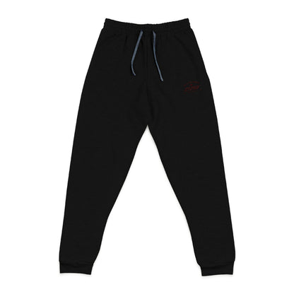 Cozy Embroidered Unisex Joggers for Comfort and Style, Casual Lounge Wear, Gift for Him or Her, Athleisure Pants, Perfect for Relaxation