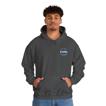 Faith over Fear Unisex Hooded Sweatshirt | Comfortable Everyday Wear | Inspirational Gift | Perfect for All Occasions