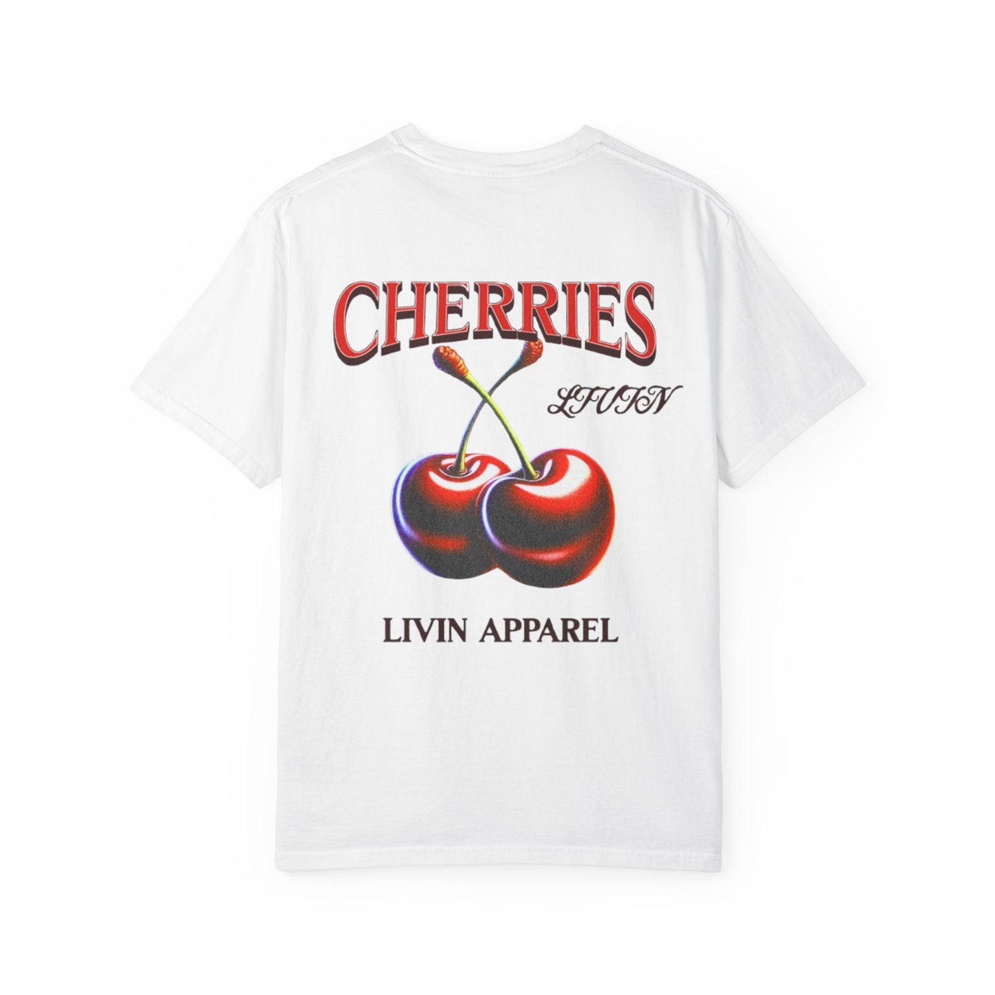 Vintage-Inspired Cherry Graphic T-Shirt, Unisex Tee, Cool Summer Top, Casual Streetwear, Gift for Fruit Lovers