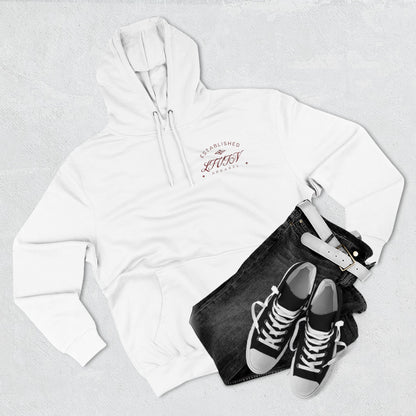 Chic Cherry Fleece Hoodie | Cozy Streetwear, Stylish Gift, Casual Outfit, Fall Fashion, Everyday Comfort