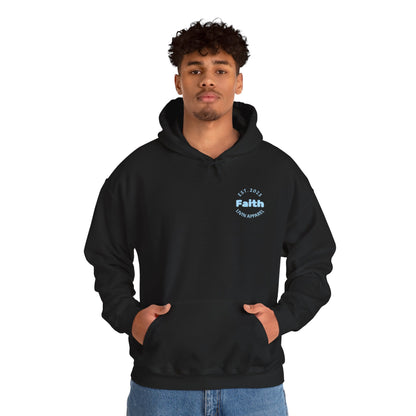 Faith over Fear Unisex Hooded Sweatshirt | Comfortable Everyday Wear | Inspirational Gift | Perfect for All Occasions