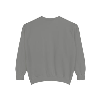 Casual Sweatshirt - 'LIVIN' Garment-Dyed Comfort for Every Day, Perfect for Weekends, Cozy Layering, Gift for Friends, Relaxed Vibe