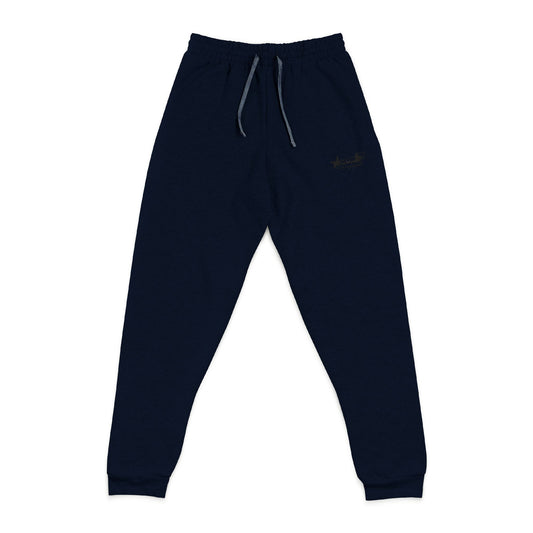 Casual Embroidered Joggers for Comfort and Style, Unisex Lounge Pants, Gift for Him/Her, Cozy Sweatpants, Everyday Activewear