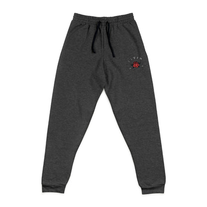 Cozy Embroidered Unisex Joggers - Perfect for Relaxing, Gym Wear, Casual Outfits, Lounging, Gifts