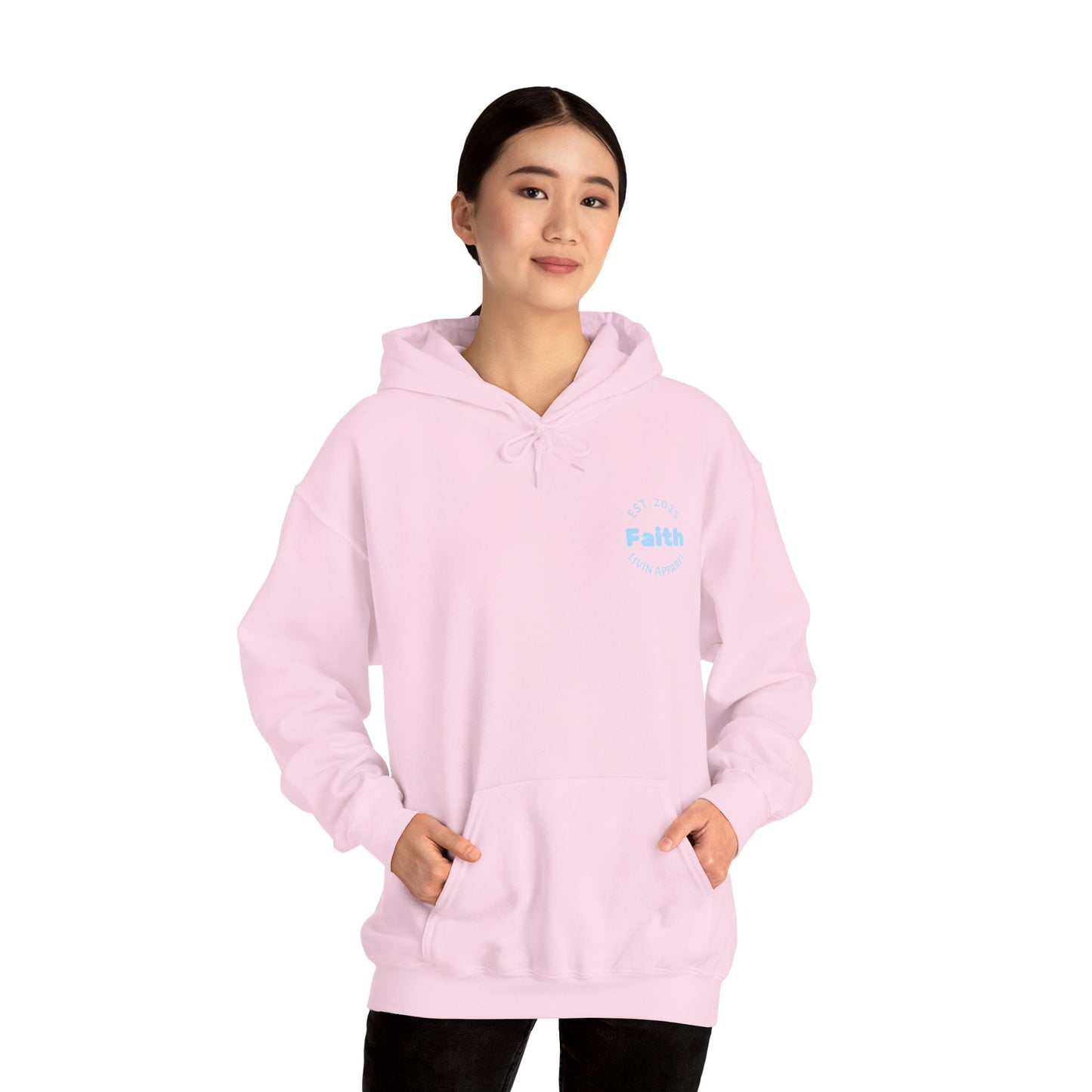 Faith over Fear Unisex Hooded Sweatshirt | Comfortable Everyday Wear | Inspirational Gift | Perfect for All Occasions