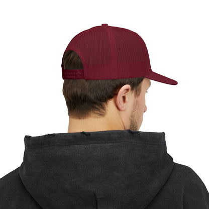 Stylish Embroidered Snapback Trucker Cap, Adjustable Baseball Hat, Casual Streetwear, Gift for Him, Summer Essential