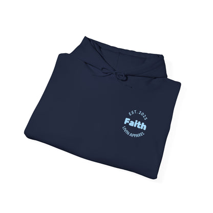 Faith over Fear Unisex Hooded Sweatshirt | Comfortable Everyday Wear | Inspirational Gift | Perfect for All Occasions