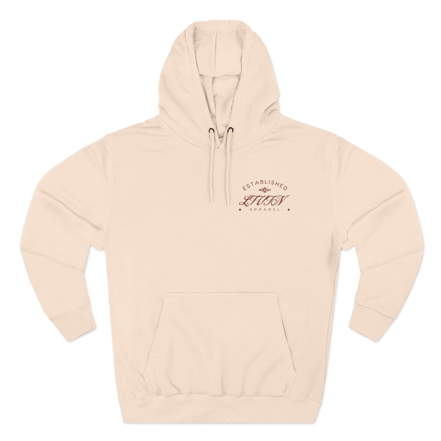Chic Cherry Fleece Hoodie | Cozy Streetwear, Stylish Gift, Casual Outfit, Fall Fashion, Everyday Comfort