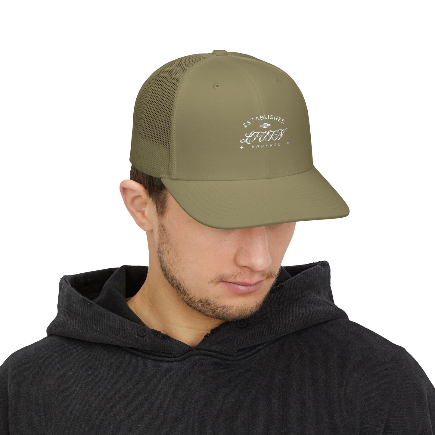 Stylish Embroidered Snapback Trucker Cap, Casual Headwear, Trendy Gift, Outdoor Accessories, Summer Fashion, Unisex Cap