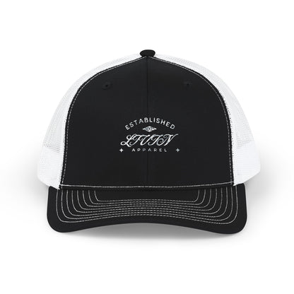 Stylish Embroidered Snapback Trucker Cap, Casual Headwear, Trendy Gift, Outdoor Accessories, Summer Fashion, Unisex Cap