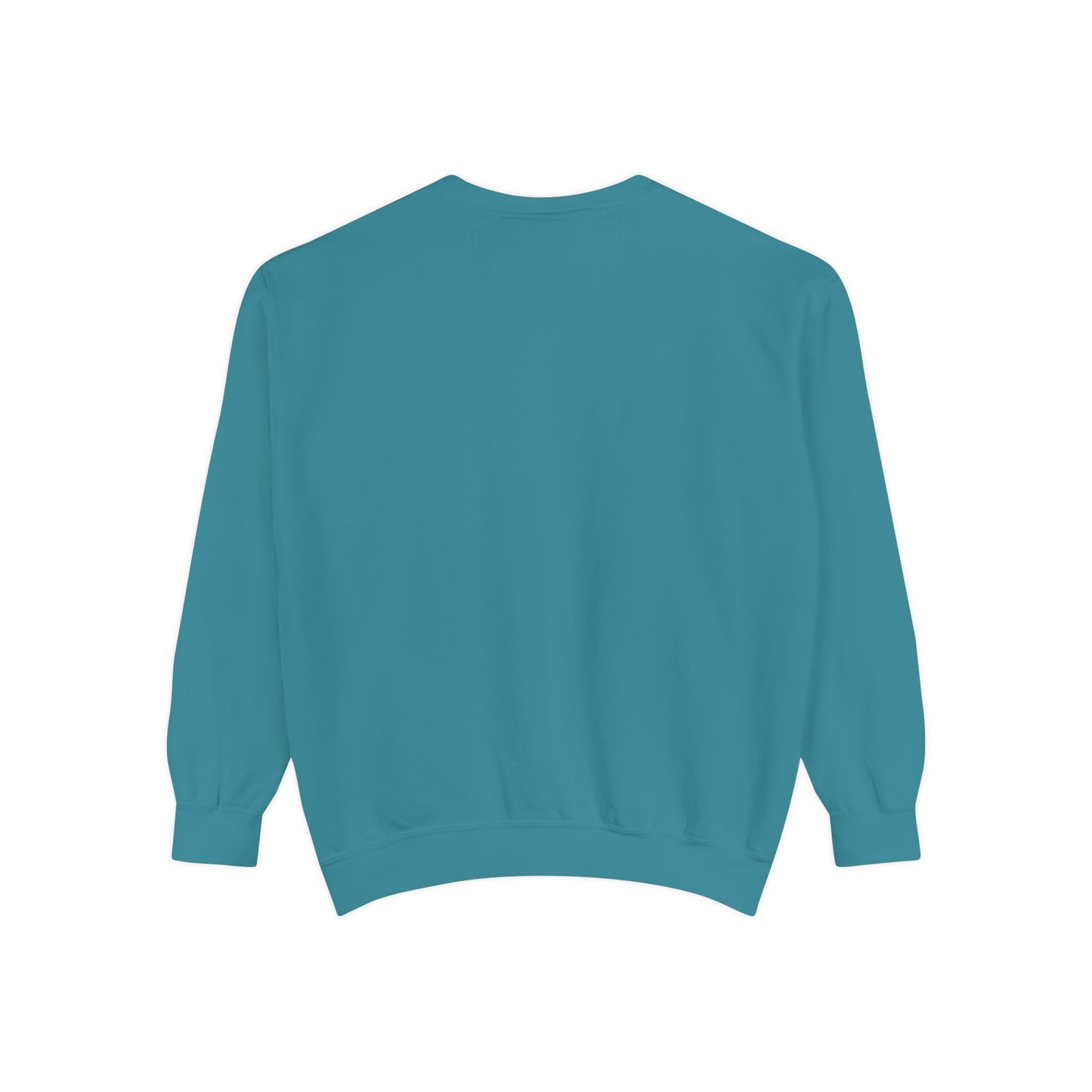 Casual Sweatshirt - 'LIVIN' Garment-Dyed Comfort for Every Day, Perfect for Weekends, Cozy Layering, Gift for Friends, Relaxed Vibe