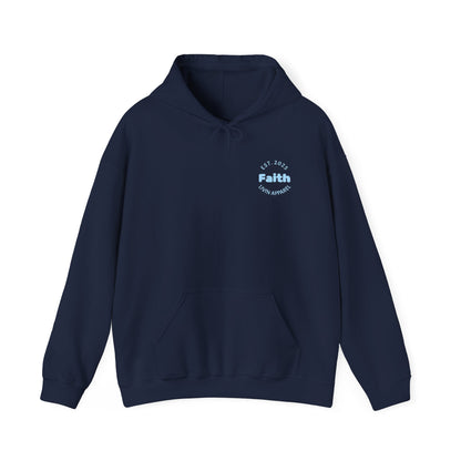 Faith over Fear Unisex Hooded Sweatshirt | Comfortable Everyday Wear | Inspirational Gift | Perfect for All Occasions