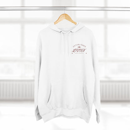 Chic Cherry Fleece Hoodie | Cozy Streetwear, Stylish Gift, Casual Outfit, Fall Fashion, Everyday Comfort